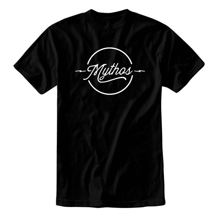 
                  
                    Mythos Logo T-shirt - Mythos Pedals
                  
                