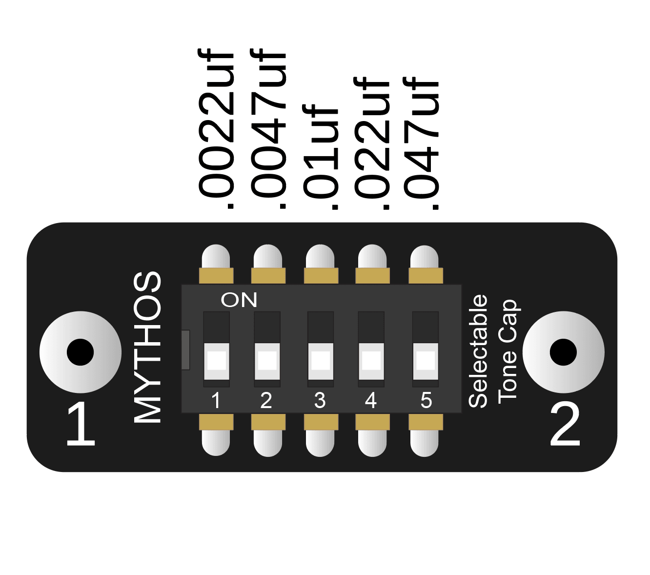 Selectable Tone Cap - Mythos Pedals