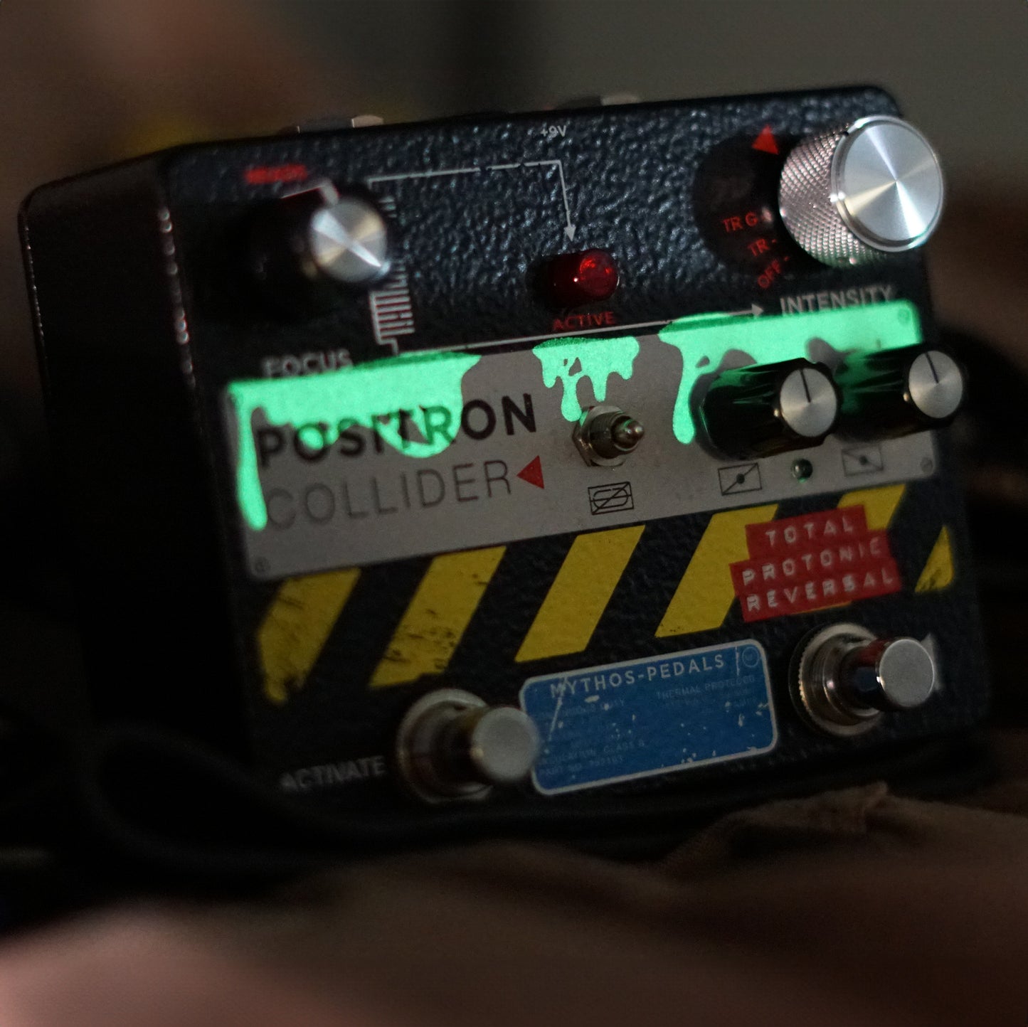 Positron Collider Fuzz