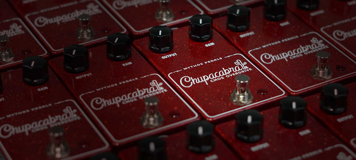 zz top sound guitar pedal Chupacabra CMOS Overdrive – Mythos Pedals