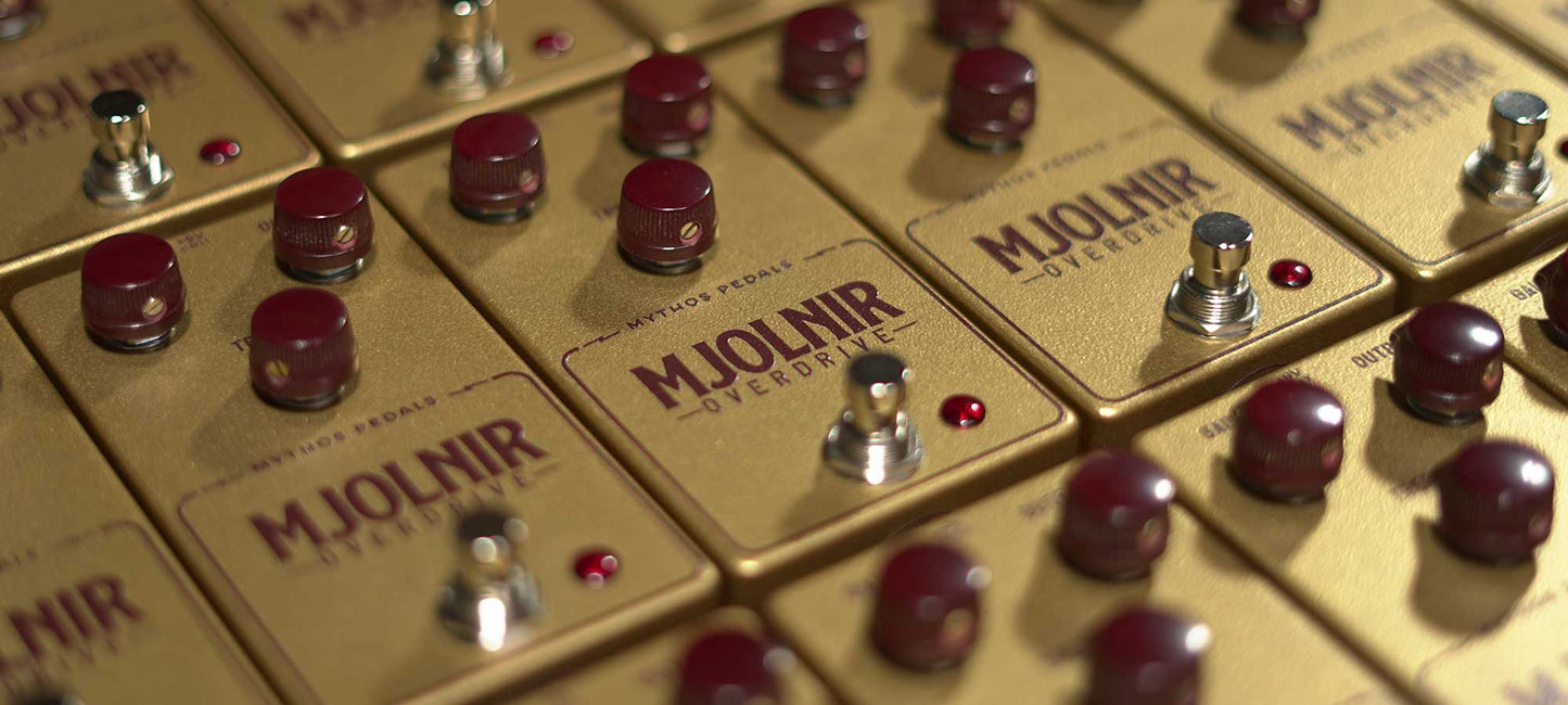 mjolnir pedal Mjolnir Overdrive – Mythos Pedals