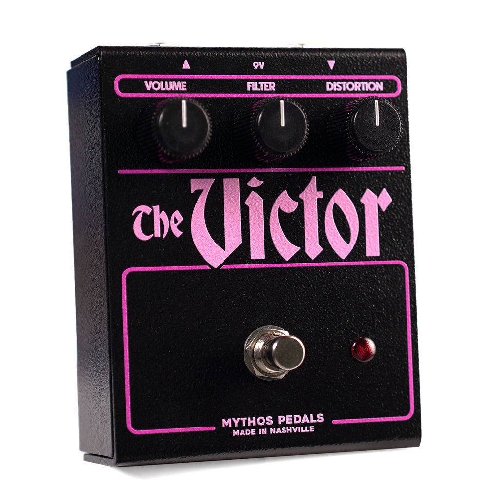 bombast distortion pedal The Victor Distortion – Mythos Pedals